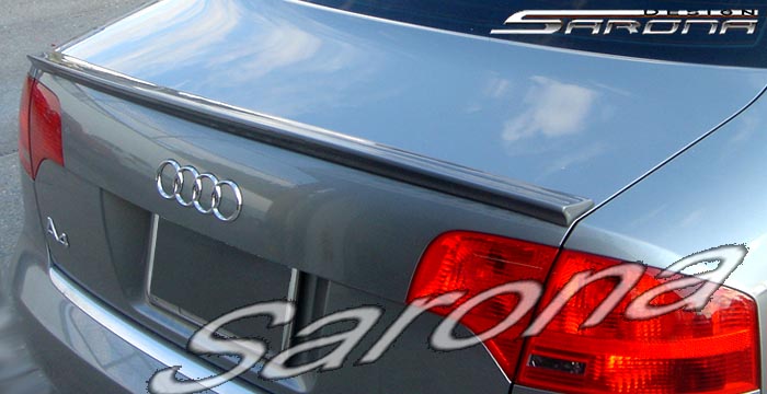 Custom Audi A4 Trunk Wing  Sedan (2005 - 2008) - $189.00 (Manufacturer Sarona, Part #AD-012-TW)